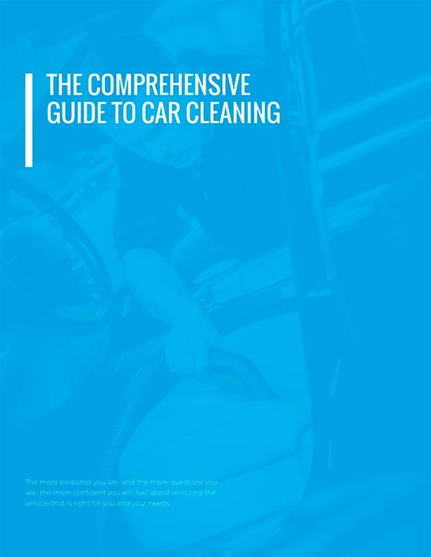 The Comprehensive Guide To Car Cleaning